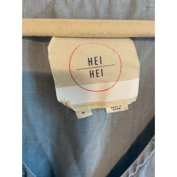 Anthropologie Hei Hei Denim Jumpsuit NWOT SIZE MEDIUM - Picture 7 of 9